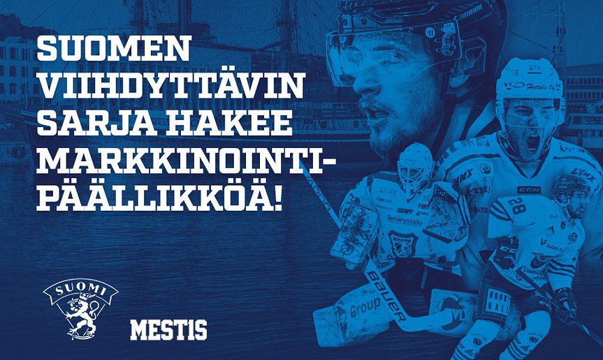 Mestis hakee uutta markkinointipäällikköä