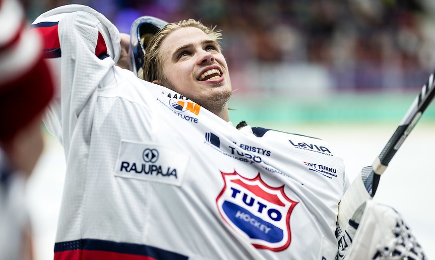 TUTOn Emil Vuoriolle kauden kolmas nollapeli ja Hokin Daniel Saloselle nollapeli Mestis-debyytissä