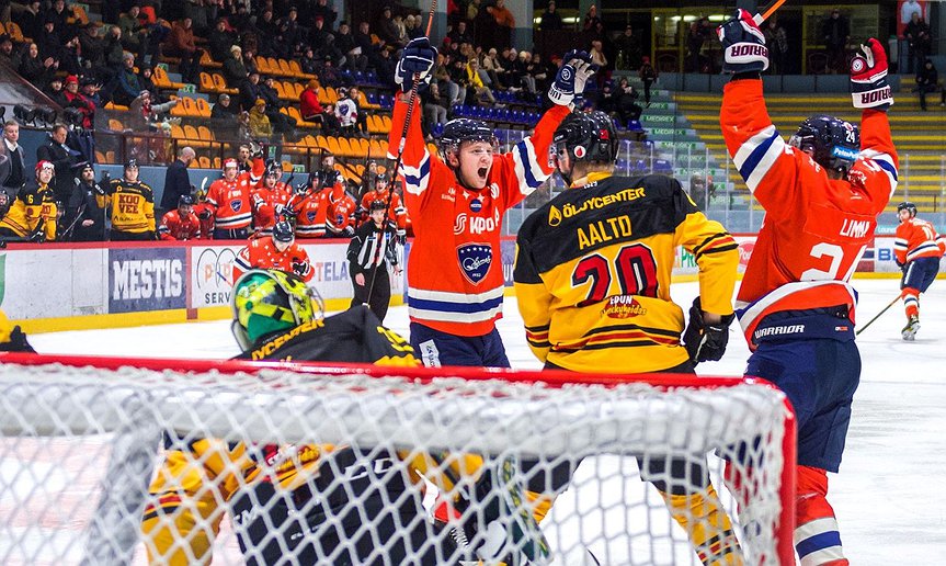 Uusi Mestis-viikko käynnistyi kolmella kotivoitolla