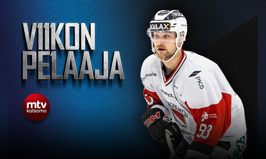 Kiekko-Poikien Jerkko Rämö on Mestiksen viikon pelaaja