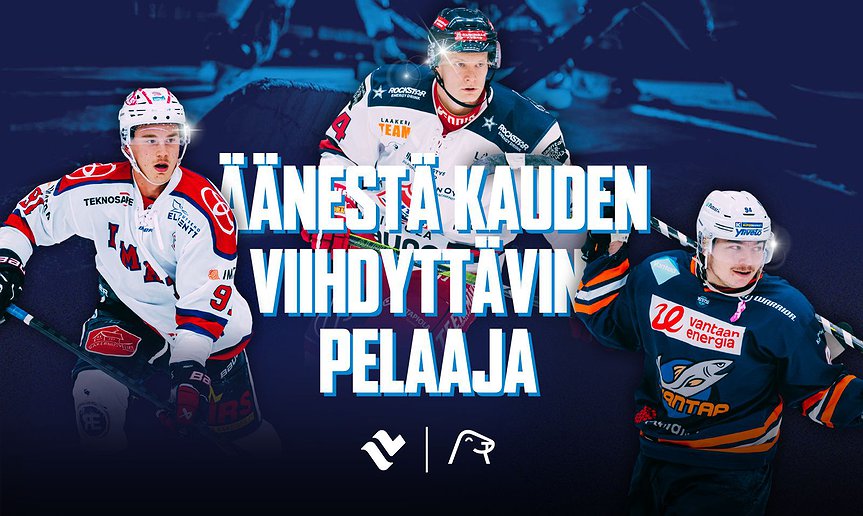 Äänestä kauden 2024–25 viihdyttävintä pelaajaa ja voita matka Mestis-risteilylle