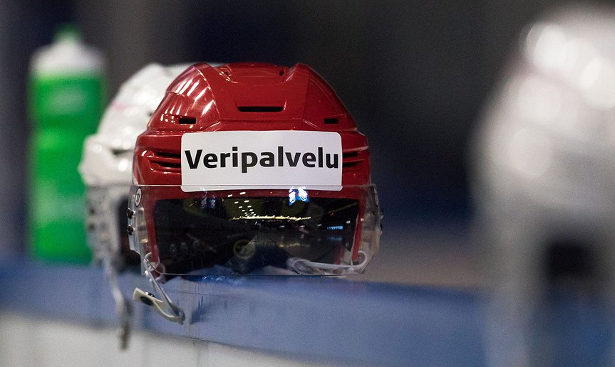 Veripalvelun punaiset kypärät lokakuussa