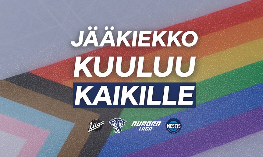 Jääkiekko kuuluu kaikille – Helsinki Pride -viikkoa vietetään 23.–29.6.2025