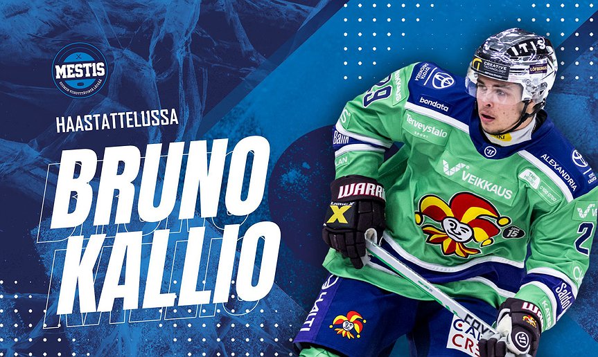 Haastattelussa Jokereiden Bruno Kallio